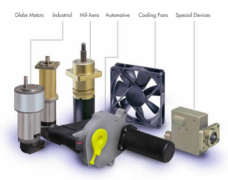 Globe Motors product range
