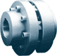 Flexible claw coupling